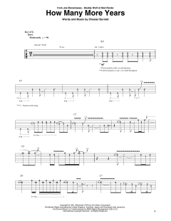 How Many More Years von Joe Bonamassa (Download) 