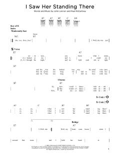 I Saw Her Standing There von The Beatles (Download) 