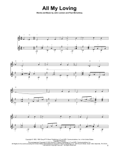 All My Loving von The Beatles (Download) 