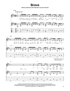 Brave von Sara Bareilles (Download) 