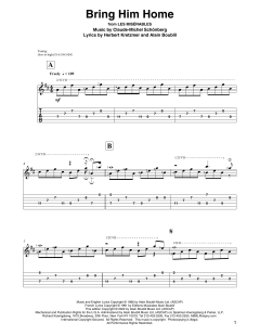 Bring Him Home von Herbert Kretzmer (Download) 
