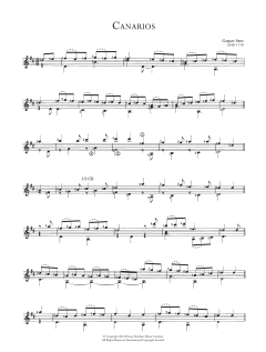 Canarios von Gaspar Sanz (Download) 