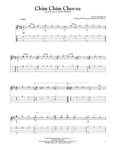 Chim Chim Cher-ee von Robert Bernard Sherman (Download) 