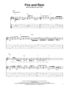 Fire And Rain von James Taylor (Download) 