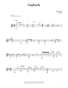 Gagliarda von Unknown (Download) 