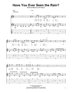 Have You Ever Seen The Rain? von Creedence Clearwater Revival (Download) 