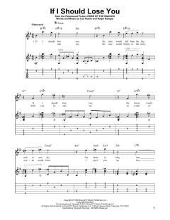 If I Should Lose You von Phineas Newborn (Download) 