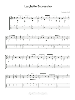 Larghetto Espressivo von Ferdinando Carulli (Download) 