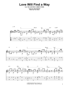 Love Will Find A Way von Tom Snow (Download) 