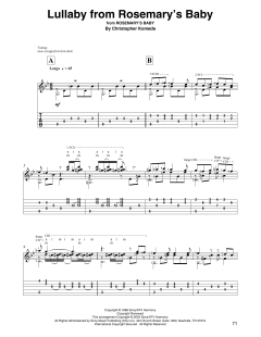 Lullaby From Rosemary's Baby (Download) 