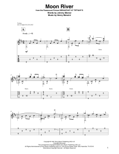 Moon River von Andy Williams (Download) 