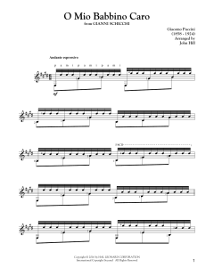O Mio Babbino Caro von Giacomo Puccini (Download) 