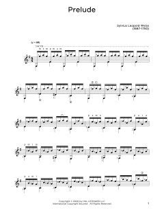 Prelude von Silvius Leopold Weiss (Download) 