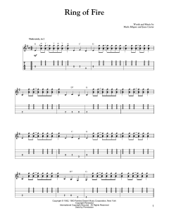 Ring Of Fire von Johnny Cash (Download) 