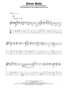 Silver Bells von Ray Evans (Download) 