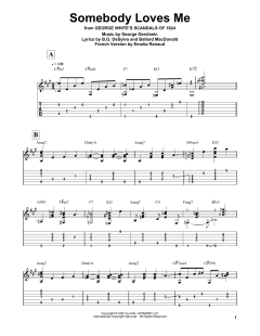 Somebody Loves Me von Buddy Gard DeSylva (Download) 