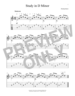 Study In D Minor von John Hill (Download) 