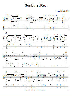 Sunburst Rag von James Scott (Download) 