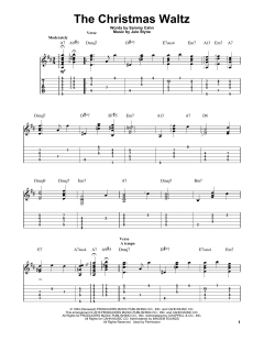 The Christmas Waltz von Sammy Cahn (Download) 