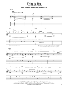 This Is Me von Benj Pasek (Download) 