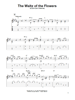 Waltz Of The Flowers von Peter Iljitsch Tschaikowsky (Download) 