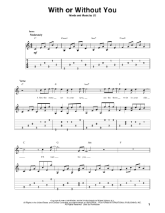 With Or Without You von U2 (Download) 