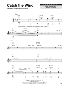 Catch The Wind von Donovan (Download) 