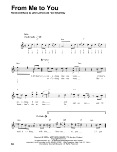 From Me To You von The Beatles (Download) 