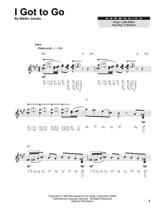 I Got To Go von Walter Jacobs (Download) 
