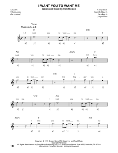 I Want You To Want Me von Cheap Trick (Download) 