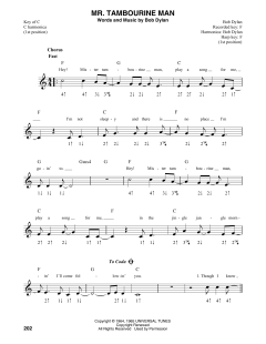 Mr. Tambourine Man von Bob Dylan (Download) 