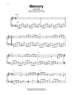 Memory von Andrew Lloyd Webber (Download) 