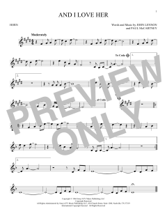 And I Love Her von The Beatles (Download) 