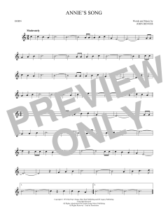 Annie's Song von John Denver (Download) 
