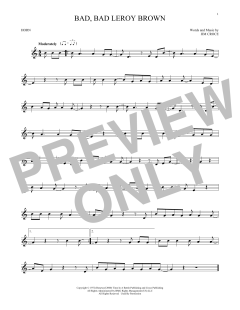 Bad, Bad Leroy Brown von Jim Croce (Download) 