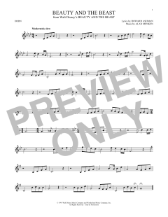 Beauty And The Beast von Alan Menken (Download) 