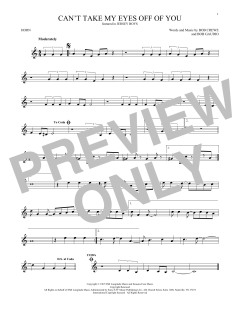 Can't Take My Eyes Off Of You von Frankie Valli (Download) 