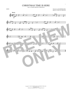 Christmas Time Is Here von Lee Mendelson (Download) 