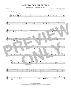 Nobody Does It Better von Carly Simon (Download) 