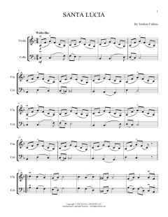 Santa Lucia von Teodoro Cottrau (Download) 