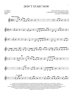 Don't Start Now von Dua Lipa (Download) 