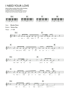 I Need Your Love von Ellie Goulding (Download) 