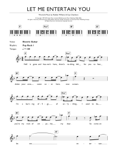 Let Me Entertain You von Robbie Williams (Download) 