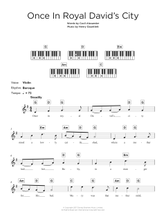 Once In Royal David's City von Henry John Gauntlett (Download) 