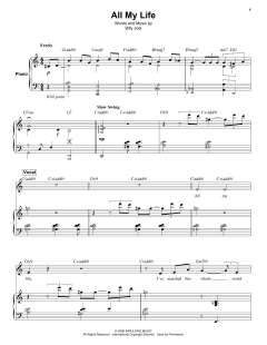 All My Life von Billy Joel (Download) 