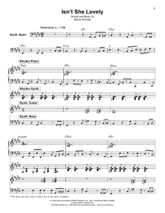 Isn't She Lovely von Stevie Wonder (Download) 