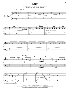 Lazy von Jon Lord (Download) 