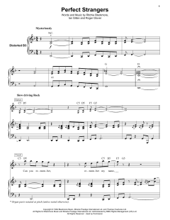 Perfect Strangers von Jon Lord (Download) 