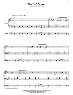 The "In" Crowd von Billy Page (Download) 