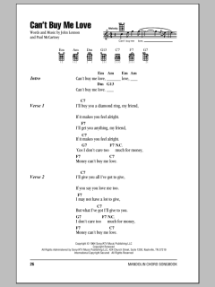 Can't Buy Me Love von The Beatles (Download) 